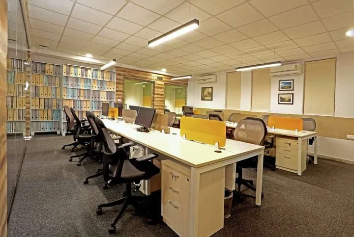 Open-Plan Office and Network — completed Axial Infotech project photograph